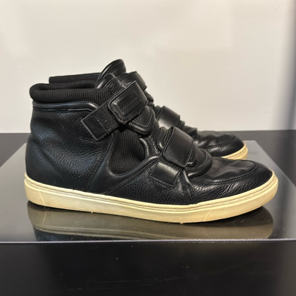 Vintage Dolce & Gabbana high top, leather, velcro sneakers